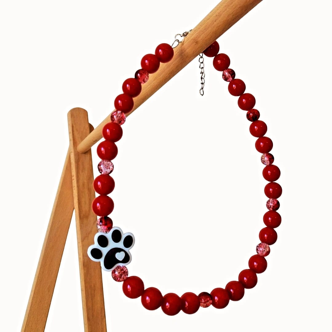 Collana cuor di zampa