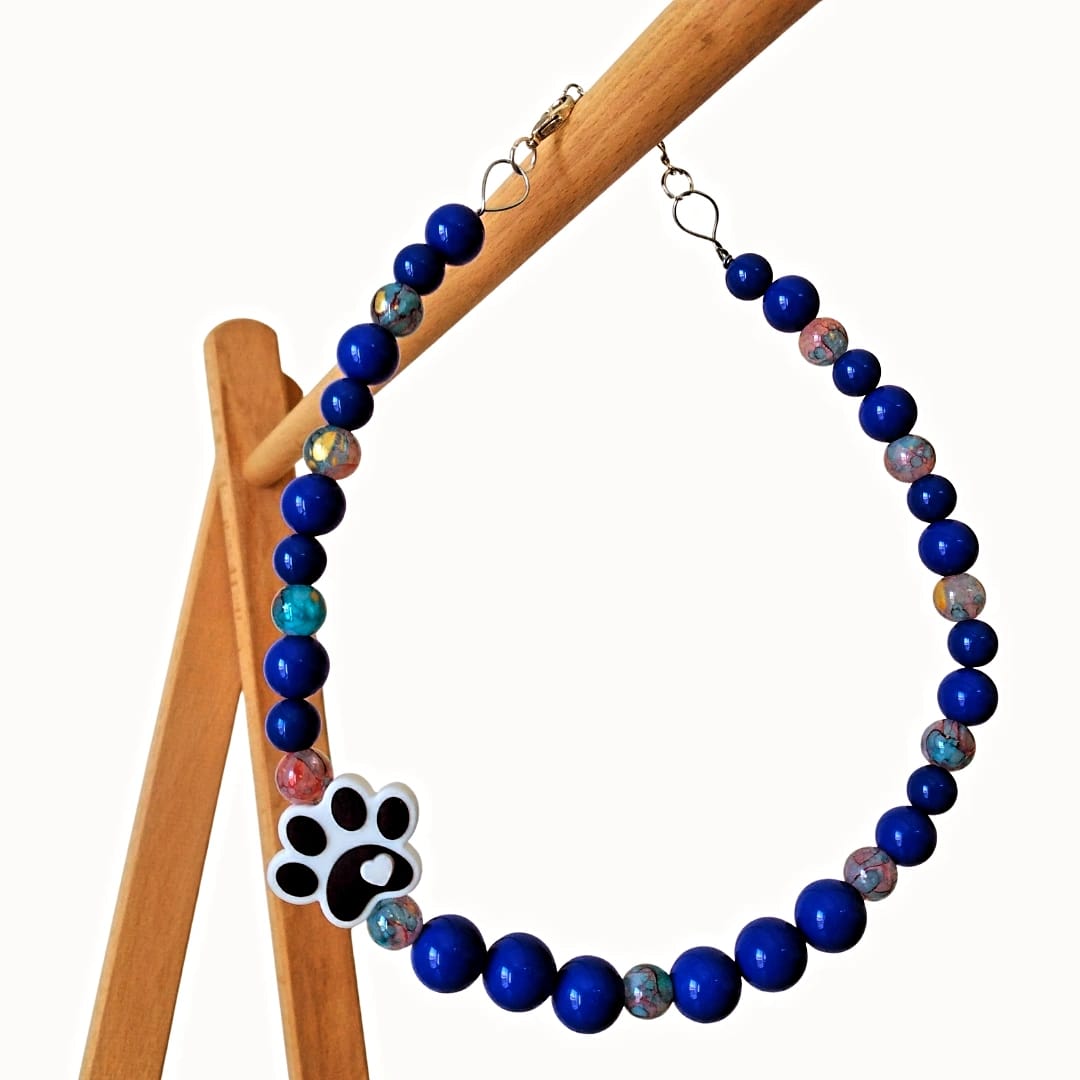 Collana cuor di zampa