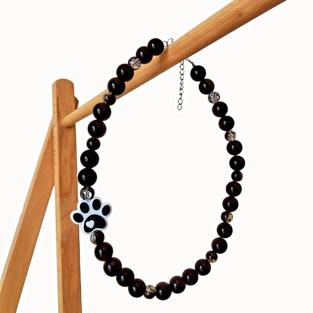 Collana cuor di zampa