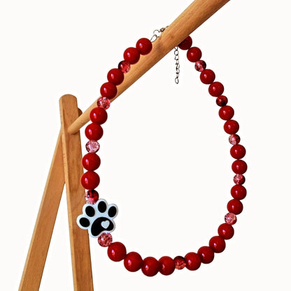 Collana cuor di zampa
